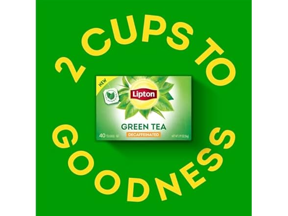 Lipton Decaffeinated Green Tea Bags
