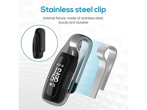 EEweca Clip Case Accessory for Fitbit