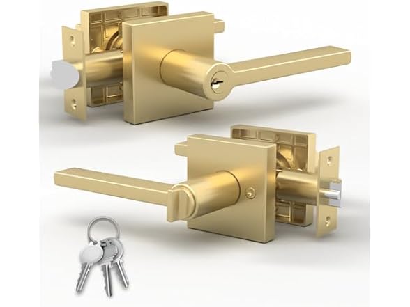Satin Brass Entry