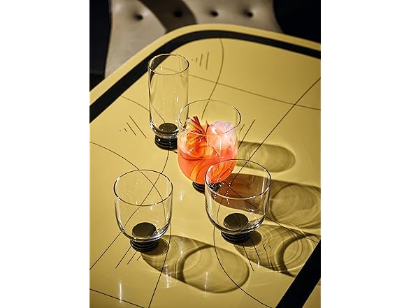 Fortessa Trevi Glass, 18 Ounce Beer/All Purpose (Set of 4)