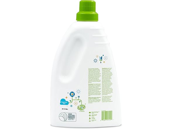 Babyganics Baby Laundry Detergent Lavender 60oz
