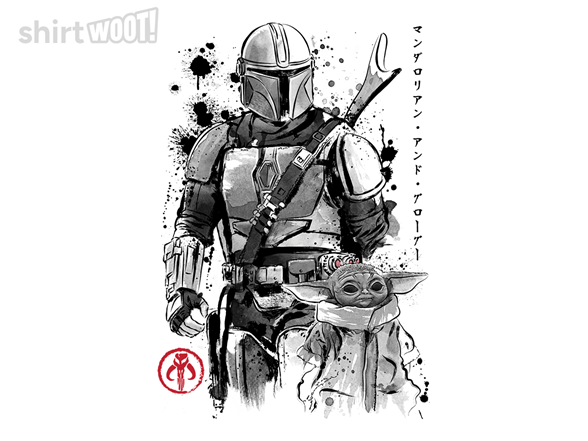 The Bounty Hunter and the Child Sumi-e