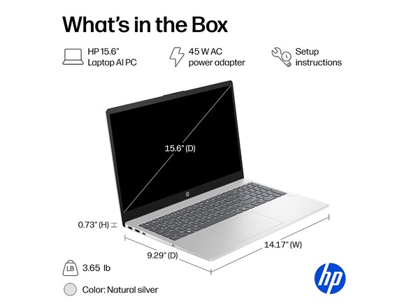HP 15.6" fd2015st Ultra 5 225U 8GB 512GB Laptop