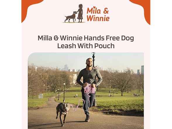 Mila & Winnie Hands Free Dog Leash