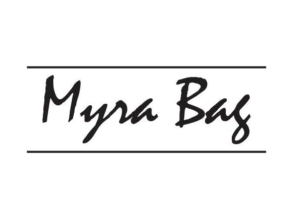 Myra Bag Pomerol Upcycled Canvas & Leather Small Crossbody Bag S