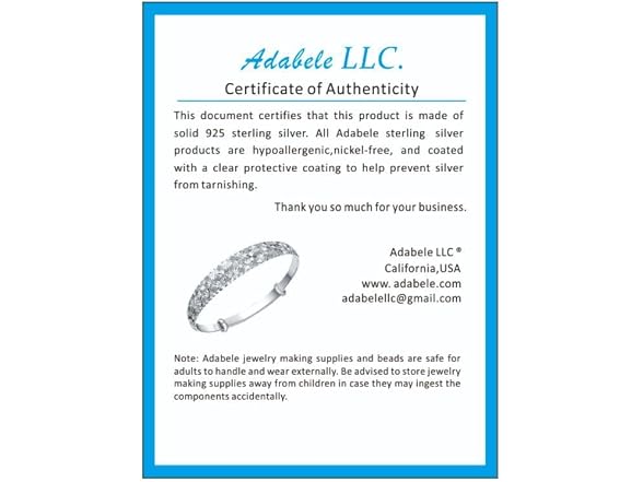 50pcs Adabele Real Yellow Gold Plated - Gallery 5