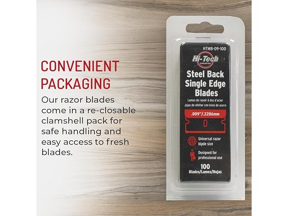Single Edge Razor Blade Stainless Steel Available
