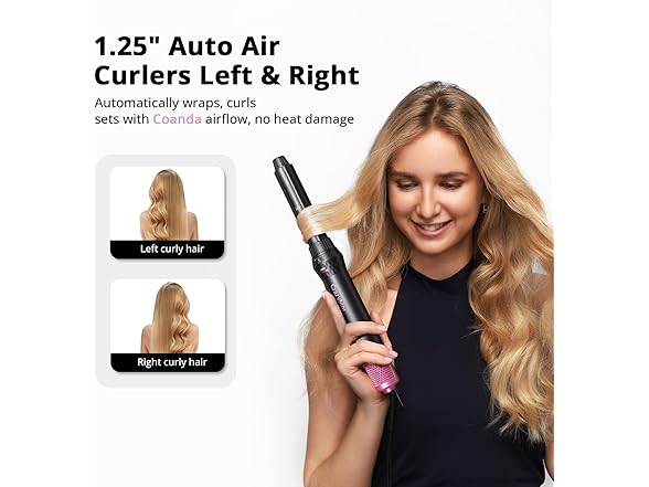 CrazyMar 7 in 1 Hot Air Brush