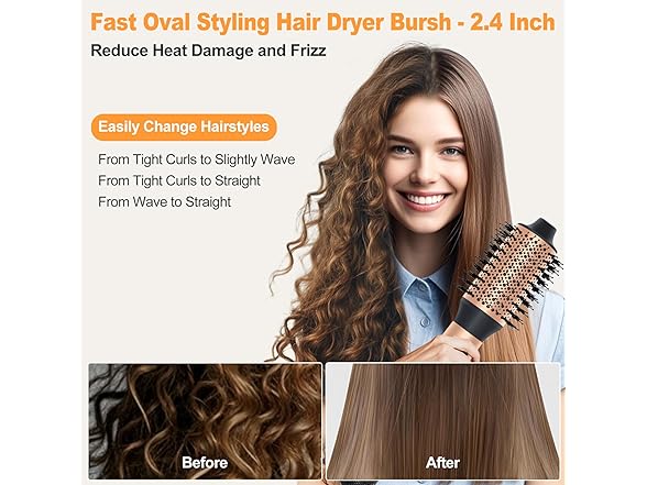 USbelff Hair Styler Hair Dryer Brush