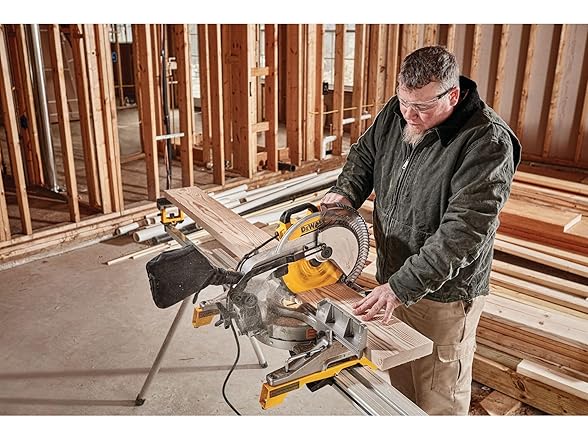 Dewalt DWS715 DEWALT 12-Inch Miter Saw, 15-Amp, Single Beve