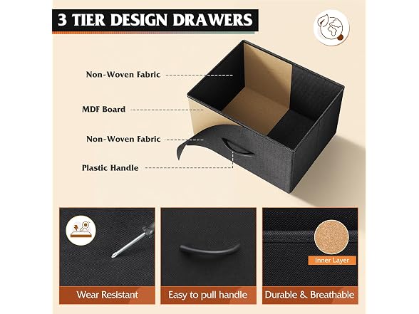 LED Dresser TV Stand for 55 Inch TV