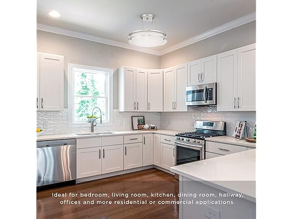Light Blue USA Semi Flush Mount Ceiling Fixture