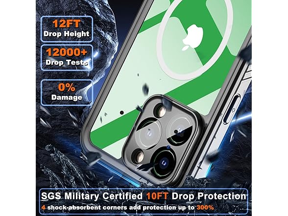 Hualele Magnetic for iPhone 14 Pro Max