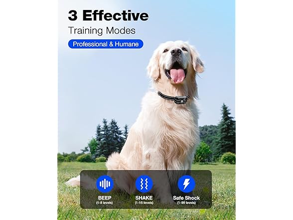 Bousnic B0DK3F7TQG Dog Shock Collar