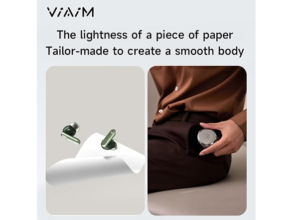 Viaim Nano+ AI Smart Earbuds (Grade A - Refurbished)
