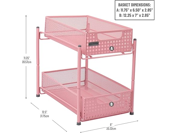 Mind Reader Accessory Organizer, Supply Storage