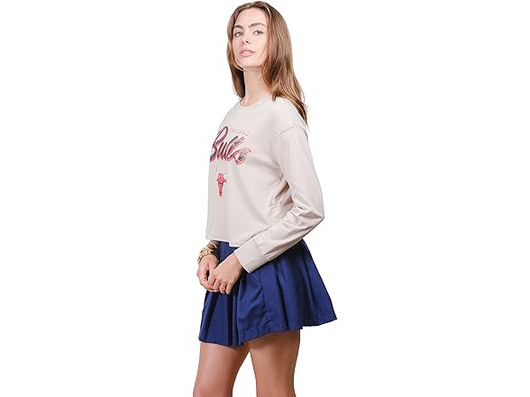 BULLS Crop Top Sweatshirt (XX-Large)