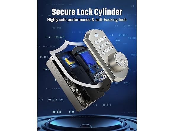 ELAMOR M19 SN Keyless Lever Door Lock Sanded Nickel