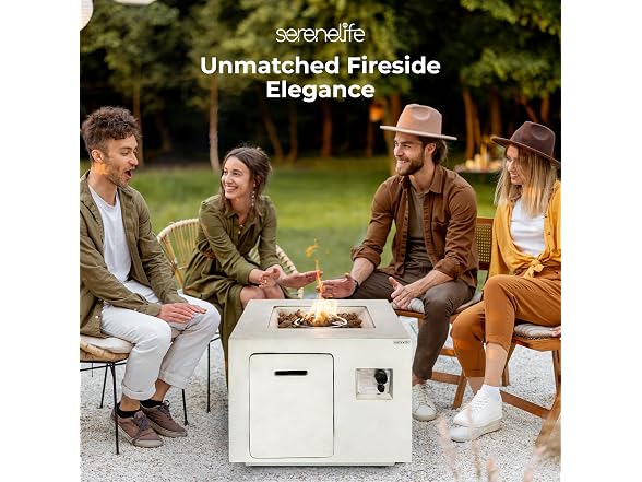 Outdoor Propane Fire Pit Table - CSA/ETL Certified - Gallery 7