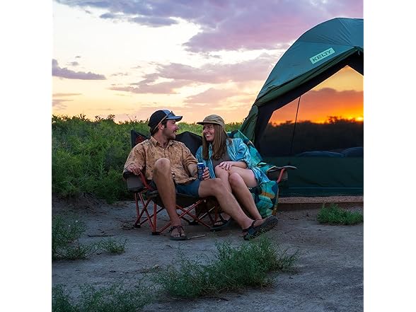 Kelty Low Loveseat Oversized 2-Person Camp Chair
