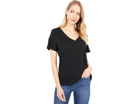 Madewell Women (S) Whisper Cotton V-neck Tee