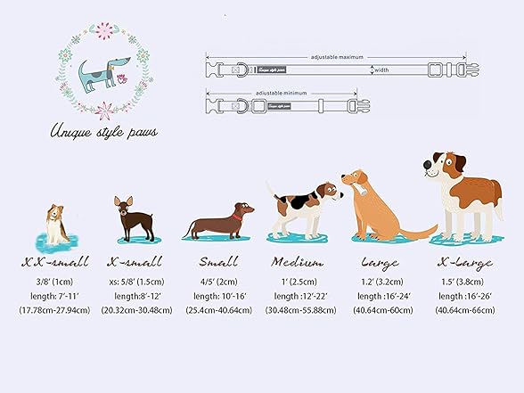 Unique Style Paws Easter Day Dog Collar with Bow