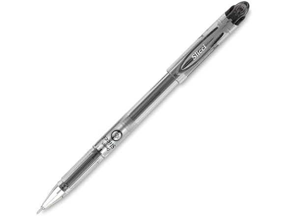 Pentel Slicci Rollerball Pen, Black 25mm (BG2