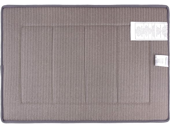 FABBRICA Bath Mat 17x24 Grey Thick