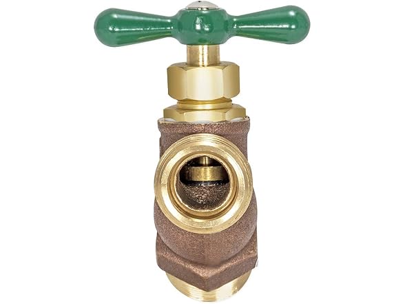 Eastman Heavy-Pattern Male No-Kink Hose Bibb Valve