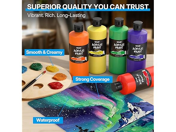 Large Acrylic Paint Set