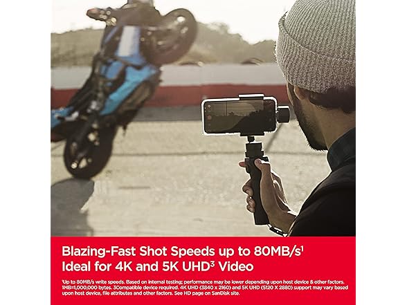 SanDisk Extreme PLUS 64GB microSDXC Memory Card