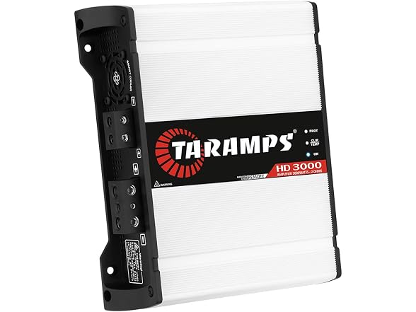 Taramp's HD 3000 2 Ohms Class D Full Range Mono Amplifier