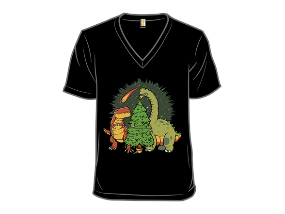 Dinosaur Christmas With Friends