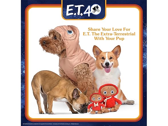 Universal Studios The Extra-Terrestrial Dog Costume