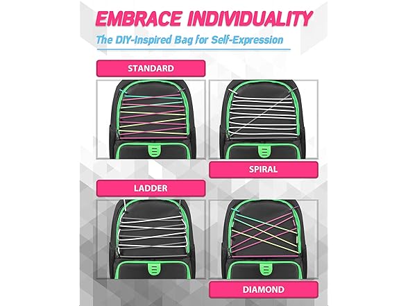 Backpack Unisex Ball & Shoes Compartment