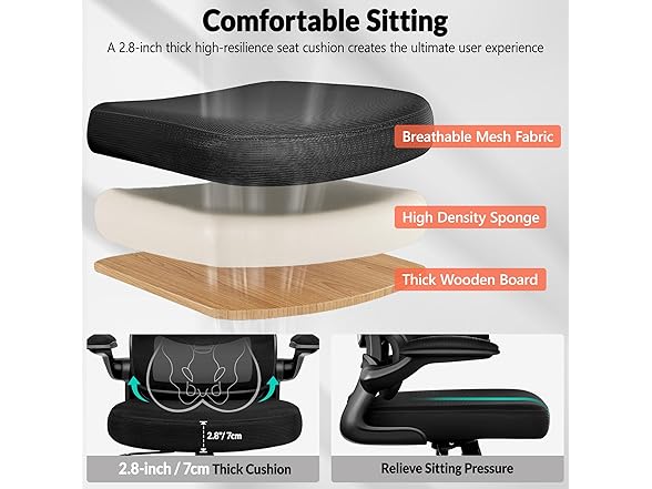 Bestfair W0893 2202 Office Chair Black