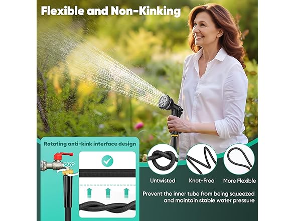 Lipoliftco Garden Hose - 100FT
