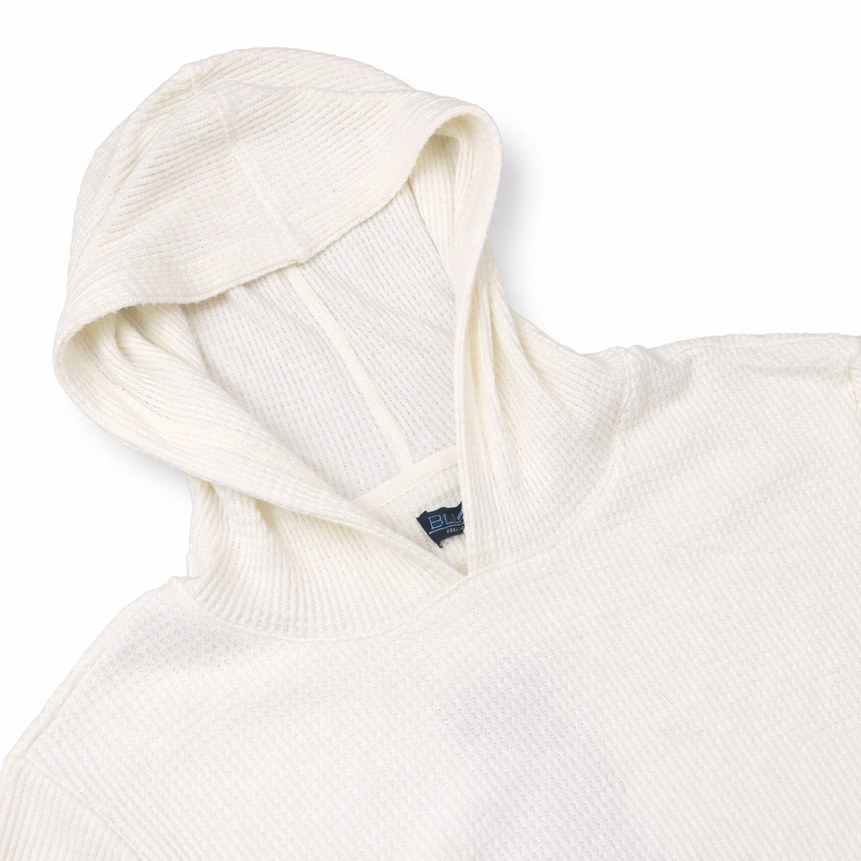 3Pk Mens Waffle Thermal Pullover Hoodie - Gallery 20