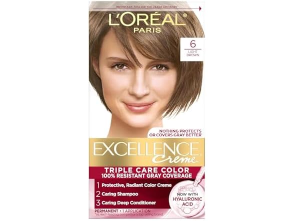 LOreal Paris Excellence Creme Light Brown