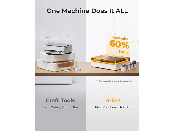 xTool RP1030681 M1 Ultra 10W Laser Engraver Rotar