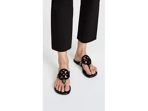 Tory Burch Miller Patent Thong Sandal