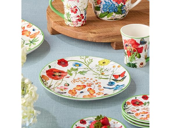 Greenhouse 11-Inch Dinner Plates, Set of 4