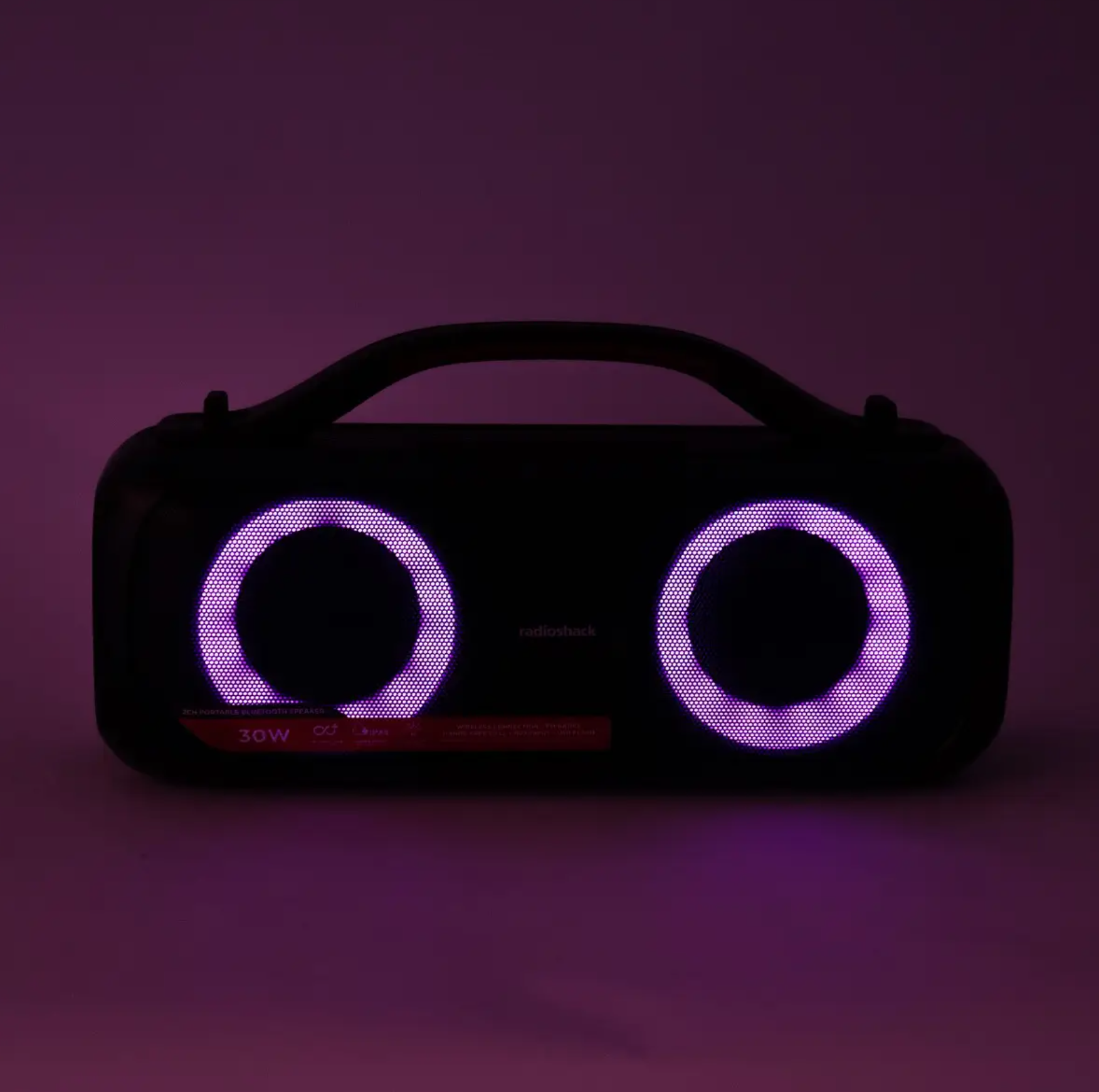 RadioShack 2 Channel Portable Bluetooth Speaker with FM - Gallery 14