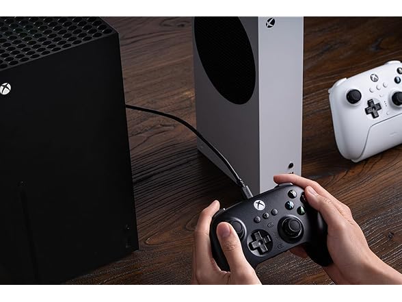 8BitDo Ultimate 3-Mode Controller, Hall Effect Joysticks, Pro Back Buttons, Wired Only for Xbox Series X|S & Xbox One, Compatibility with Apple, Windows & Android, Officially Licensed (Black) (Open Box)