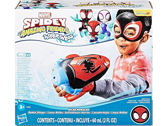 Spidey and his Amazing Friends  Water-Webs Bubble Slinger