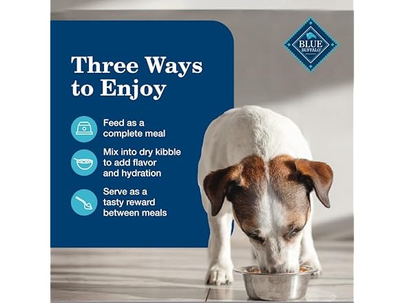 6ct Blue Buffalo Homestyle Beef Dinner Senior Dog Food