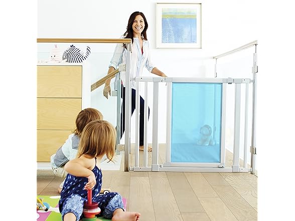 Munchkin® Vibe Mesh and Steel Baby Gate