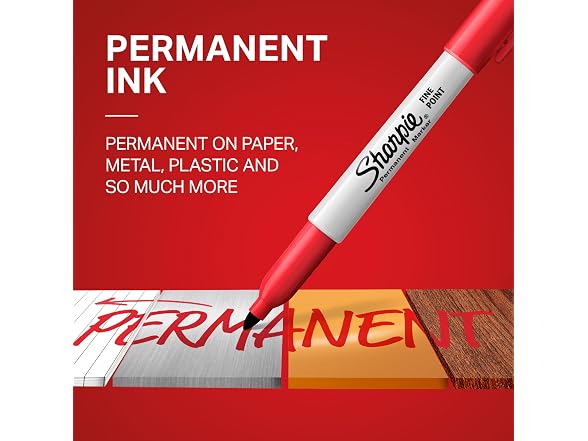 Sharpie Permanent Markers, Fine and Ultra-Fine Points