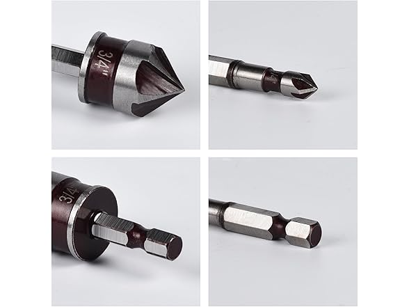 Funnytek AAP-Tool-142 5Pcs Countersink Bit