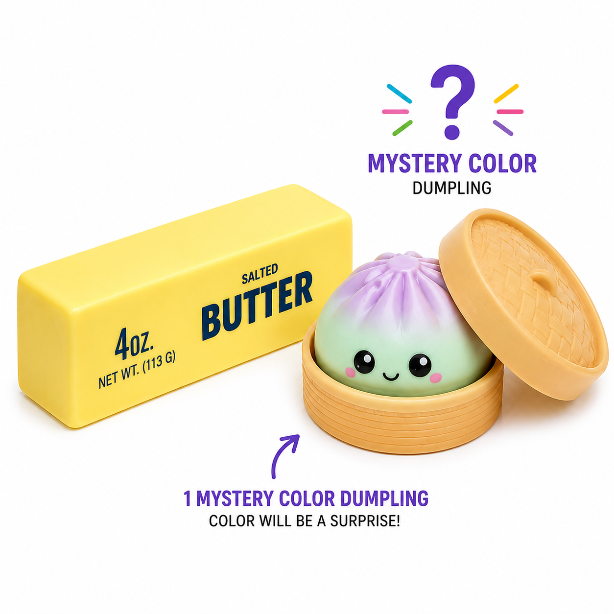 Squishy Dumpling + Butter Combo Pack - Gallery 9